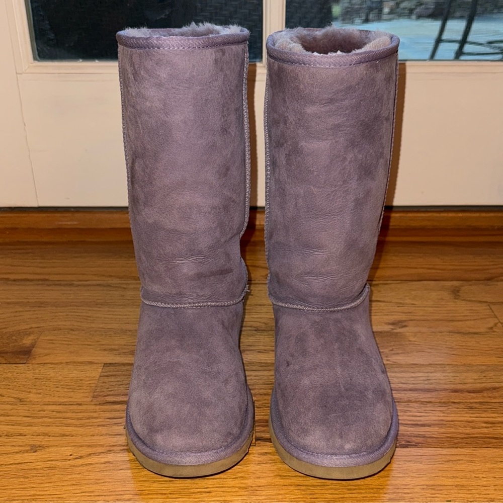 Tall purple uggs